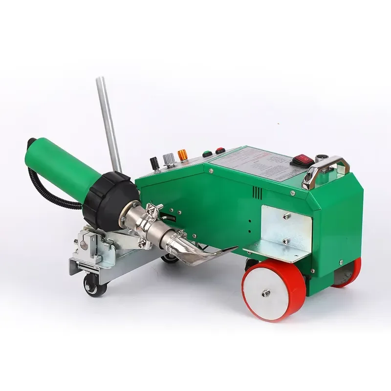 

TOP2000B Customizable Automatic Hot Air Welding Machine PVC/TPO Single Ply Roofing Membranes Plastic Banner Welding Machine