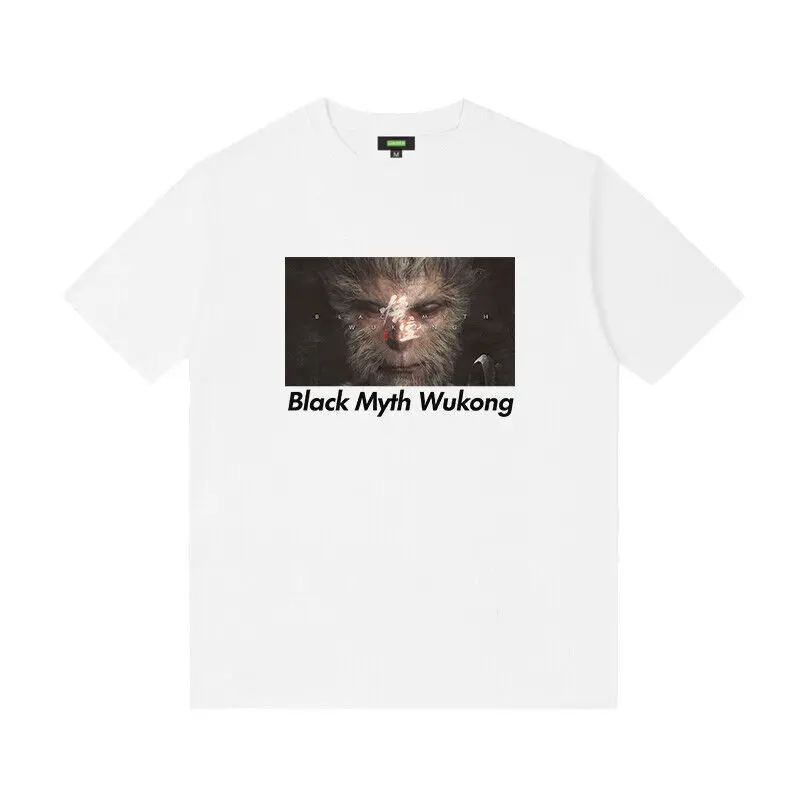 Chinese Black Myth: Wukong Game Peripheral Destinied One T-shirt Short Sleeve