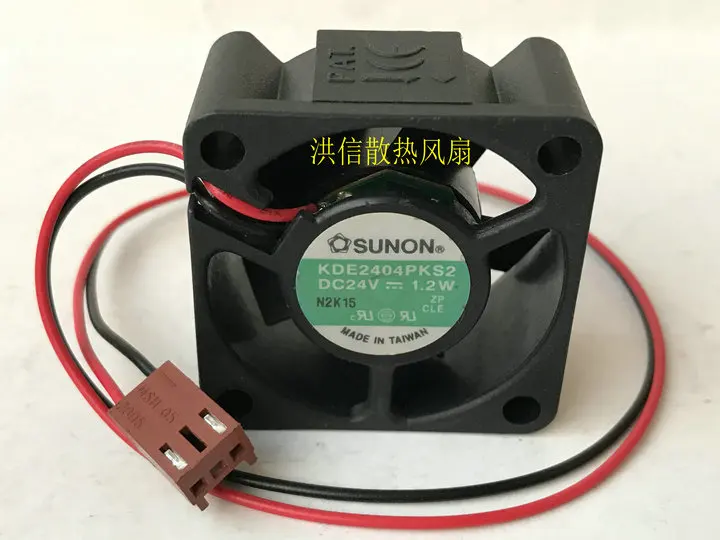 

Freight free original SUNON 4020 KDE2404PKS2 DC24V 1.2W converter cooling fan