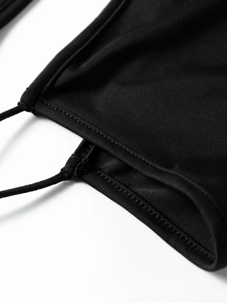 فساتين نسائية مثيرة مفرغة أنيقة مقصوصة بأكمام طويلة بدون ظهر فستان ماكسي نسائي نحيف 2025 رداء نسائي جديد للحفلات المسائية