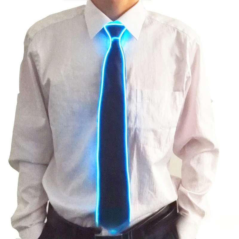 Led Glow Tie 10 Col… - image