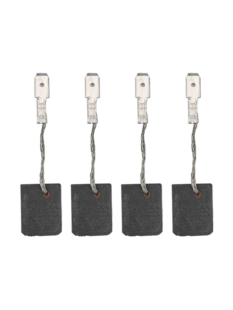 4pcs Metal Carbon Brushes 316055220 Size 6x12.5x15.3mm For WEP 15-150 Angle Grinder Electric Motor Repair Spare Parts Kit