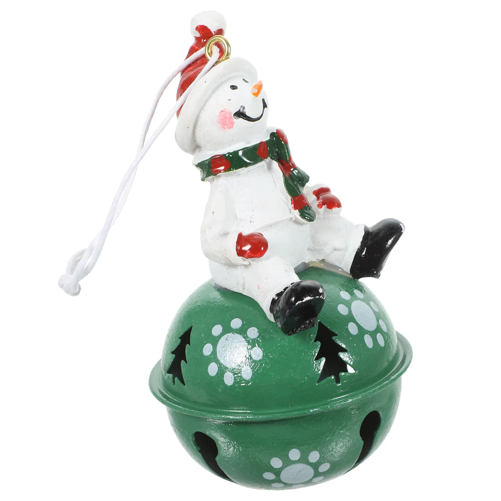 

Christmas Tree Hanging Ornaments Resin Santa Claus Bell Decor Xmas Hanging Pendants Christmas Home Decorations