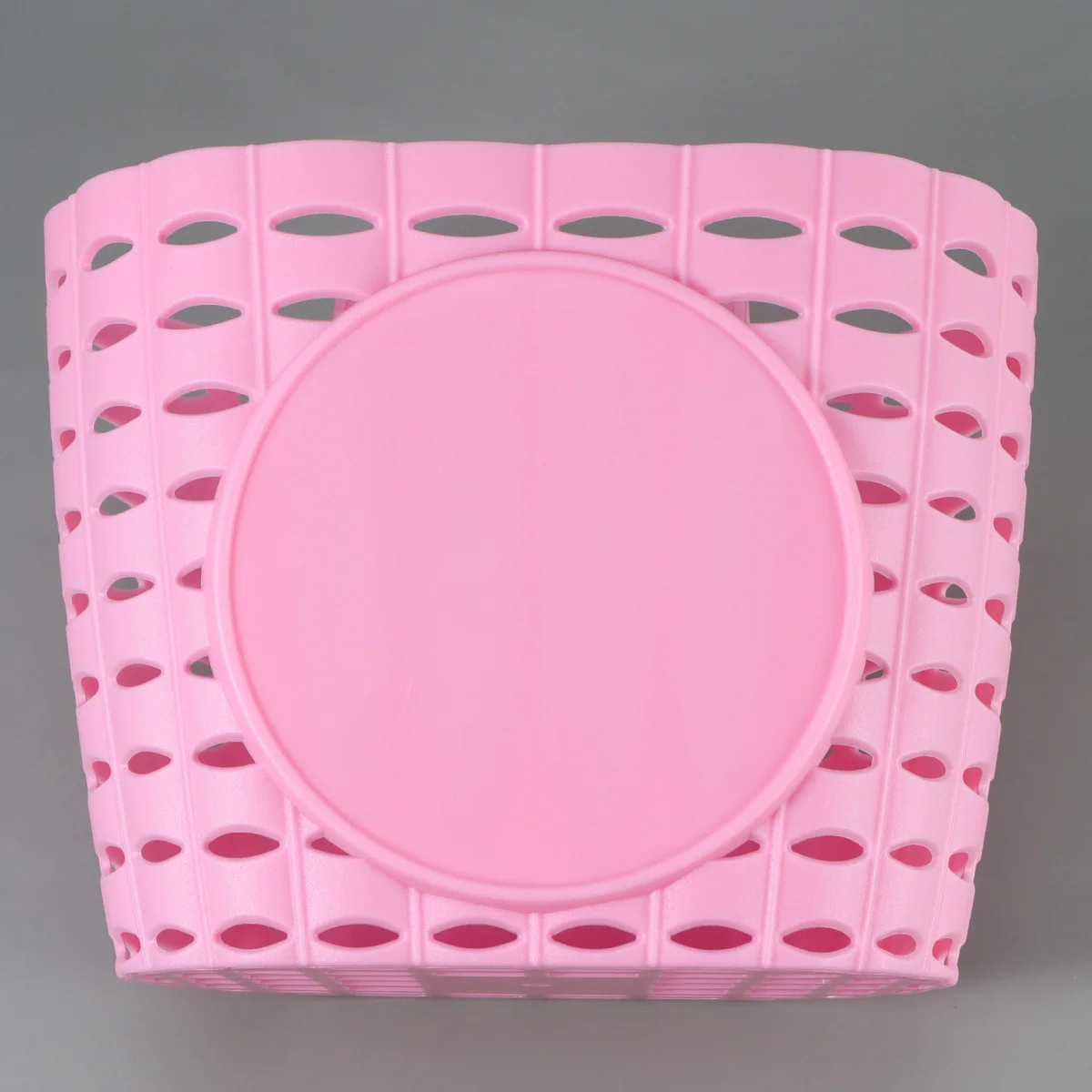 

Plastic Bike Basket Detachable Thickened Storage Basket For Bicycle Front Handlebar Mount Waterproof Durable Smooth Surface