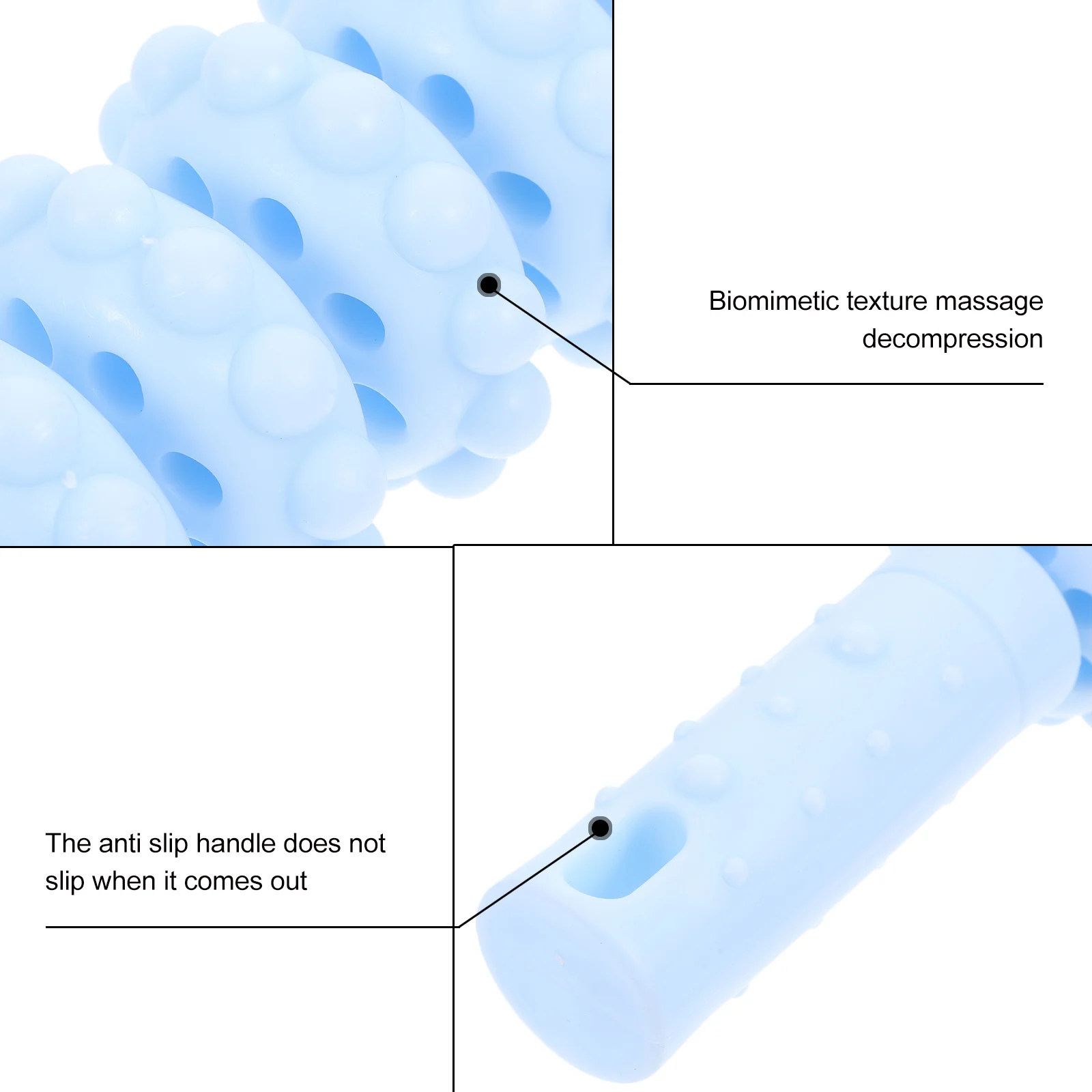 

Muscle Massage Roller Lightweight Back Massager Tool Durable for Home Use Effective Muscle Fatigue Relief and Body Stretching