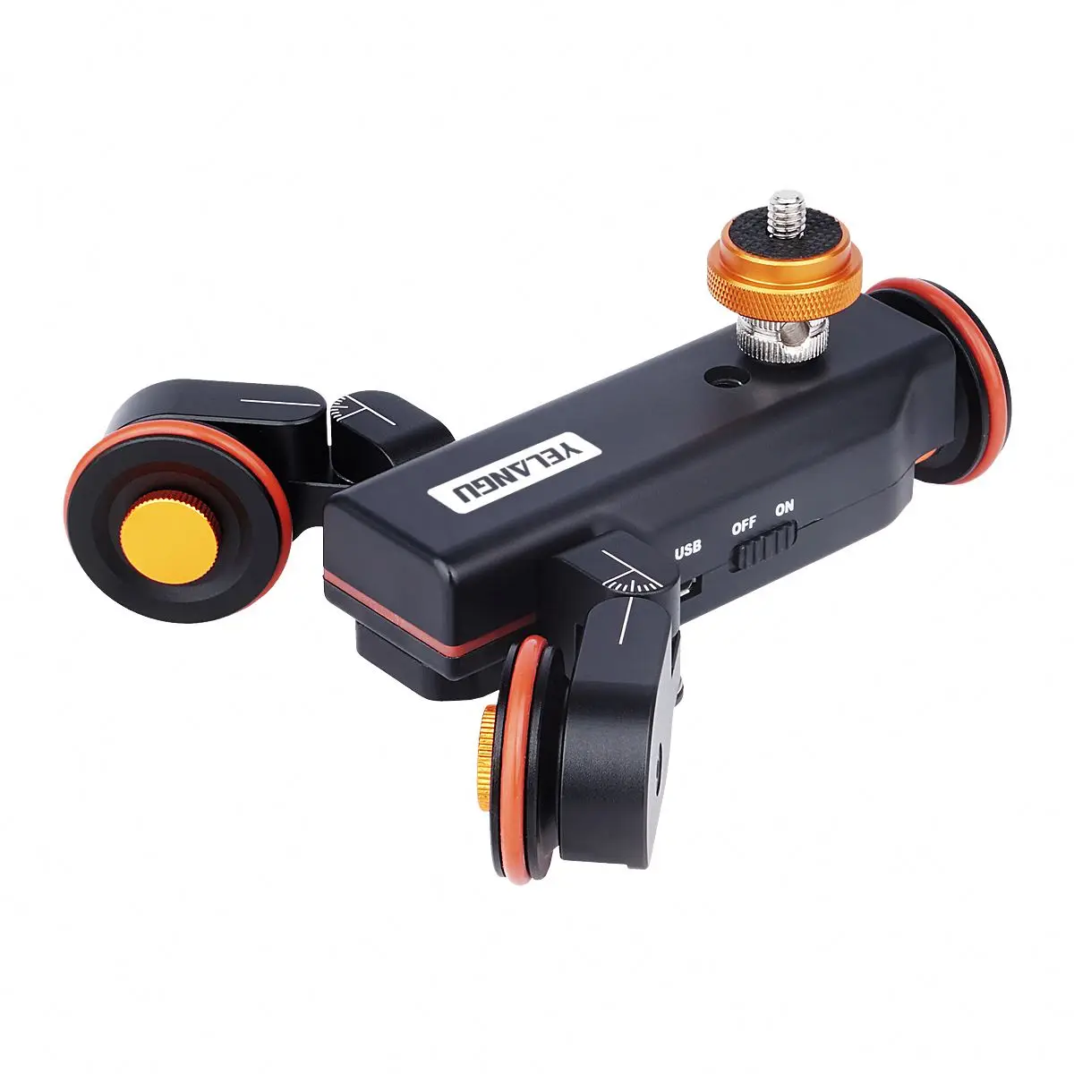 Autocdolly L4X motorizzato Electrico Track Rail Slider Dolly Car con telecomando velocità regolabile per video telefono DSLR