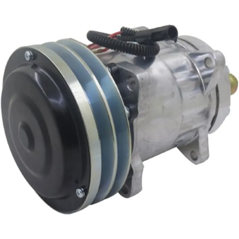 

24V SD7H15 AC Compressor 86992613 For Case Crawler 1150K Loader 521D 621 721B Loader 921B 850 855E New Holland Loader LW110.B