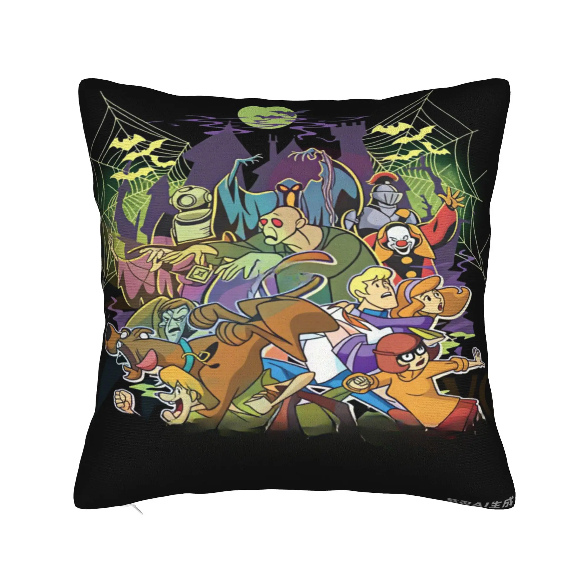 S-scooby doos  Pillow Case  Custom Pillow Cover For Wedding Party Home Decor Vintage Pillowcases