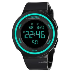 Luminous Watches Mens Electronic Watch Military Watches Waterproof Swim Outdoor Sport Wristwatch Silicone Fashion Hours Relojes