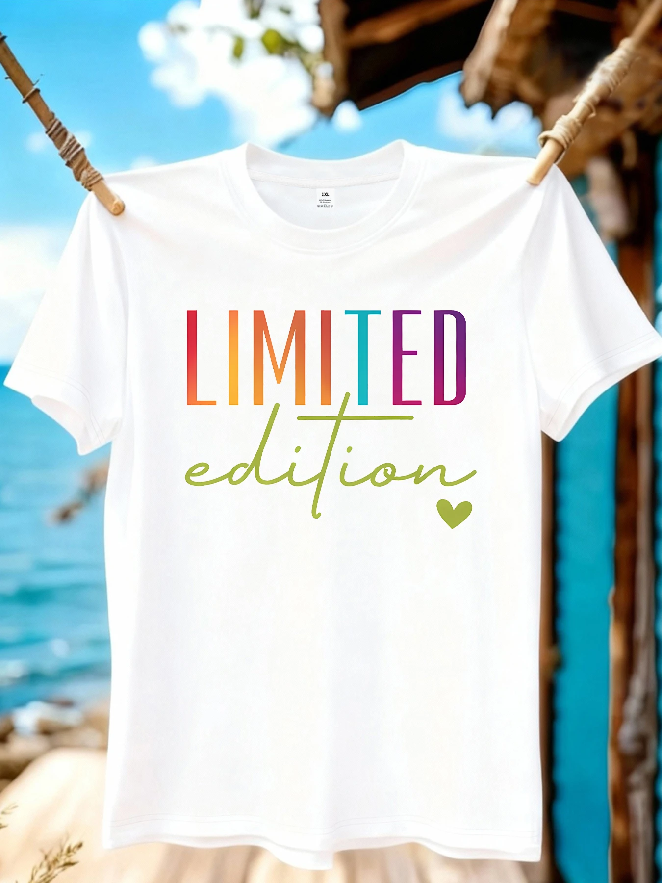 

【WZM10949】English letter printed plus size women's round neck summer casual short sleeved street fashion versatile T-shirt