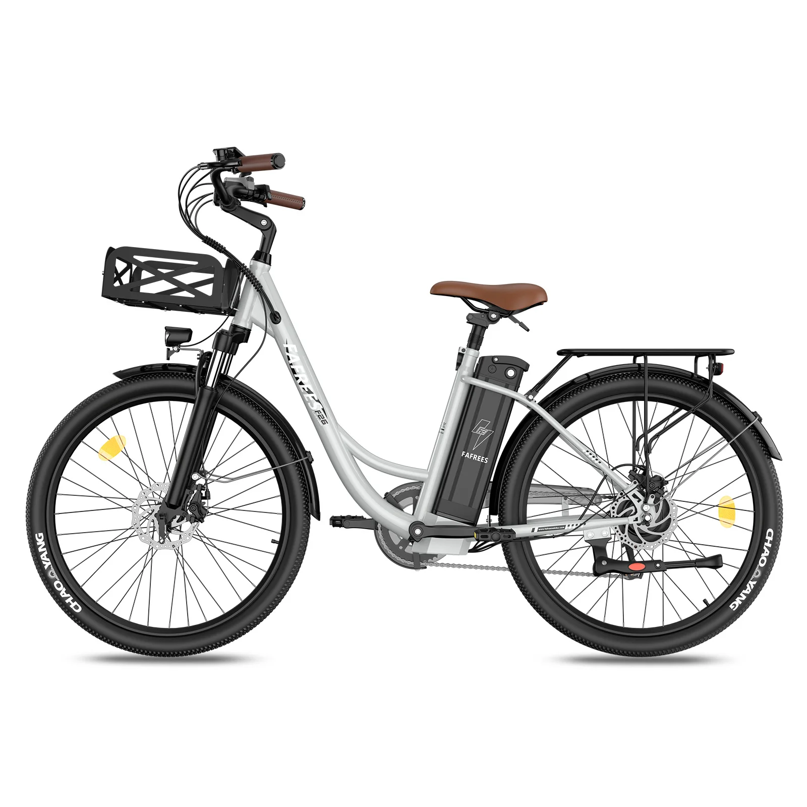 Fafrees F26 Lasting elektrische fiets 26 inch E-bike 250W motor 36V 25Ah uitneembare batterij 25 km/u & 120 km bereik