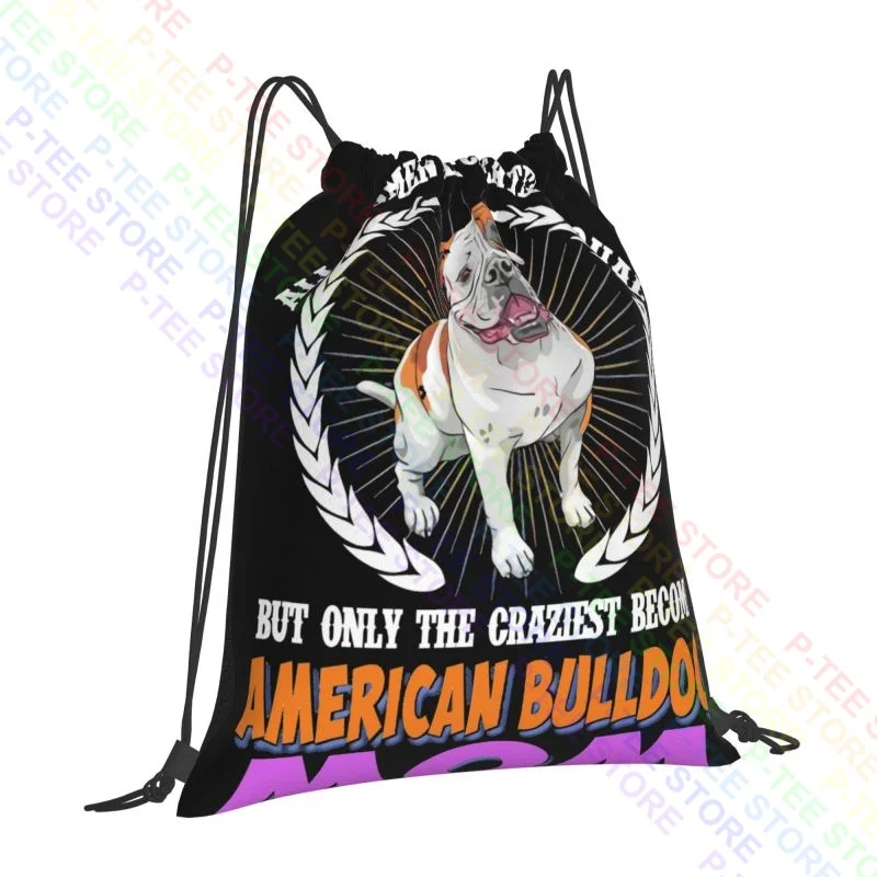 All Women Are Created American Bulldog Drawstring Bags Gym Bag Vintage Shoe Bag Gym Tote Bag Clothes Backpacks