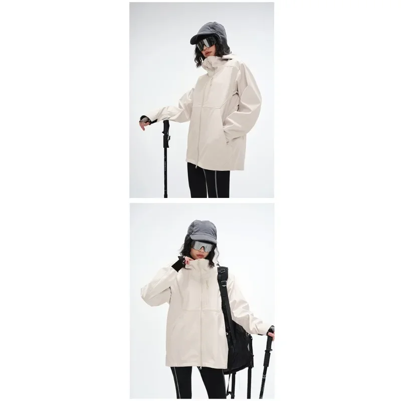 

Outdoor Fashion Trend Versatile Casual Jacket for Spring Autumn Women Windproof Breathable Trendy and Comfortable Couple Jacket