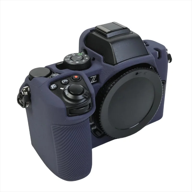 Capa de silicone para Nikon Z50 Mark II Z502 Capa macia para bolsa de pele de câmera