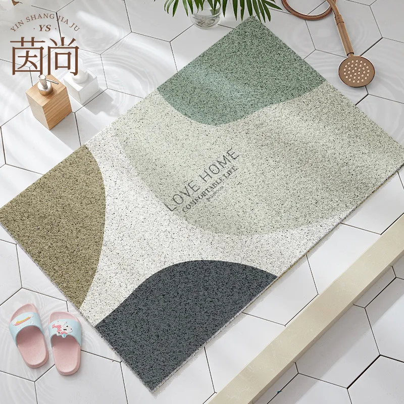 Small Fresh Bathroom Anti-Slip Waterproof Mildew Carpet