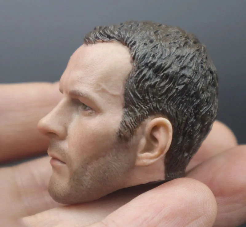 1/6 Football homme Guy Ryan joueur mâle tête sculpter sculpture ajustement 12 "figurine à collectionner bricolage