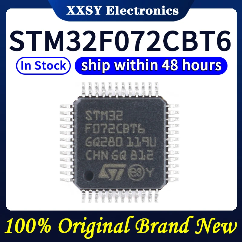 STM32F072C8T6 STM32F072CBT6 STM32F072CBU6 STM32F072RBT6 STM32F072R8T6 STM32F072C8U6 Высокое качество 100% оригинал Новый