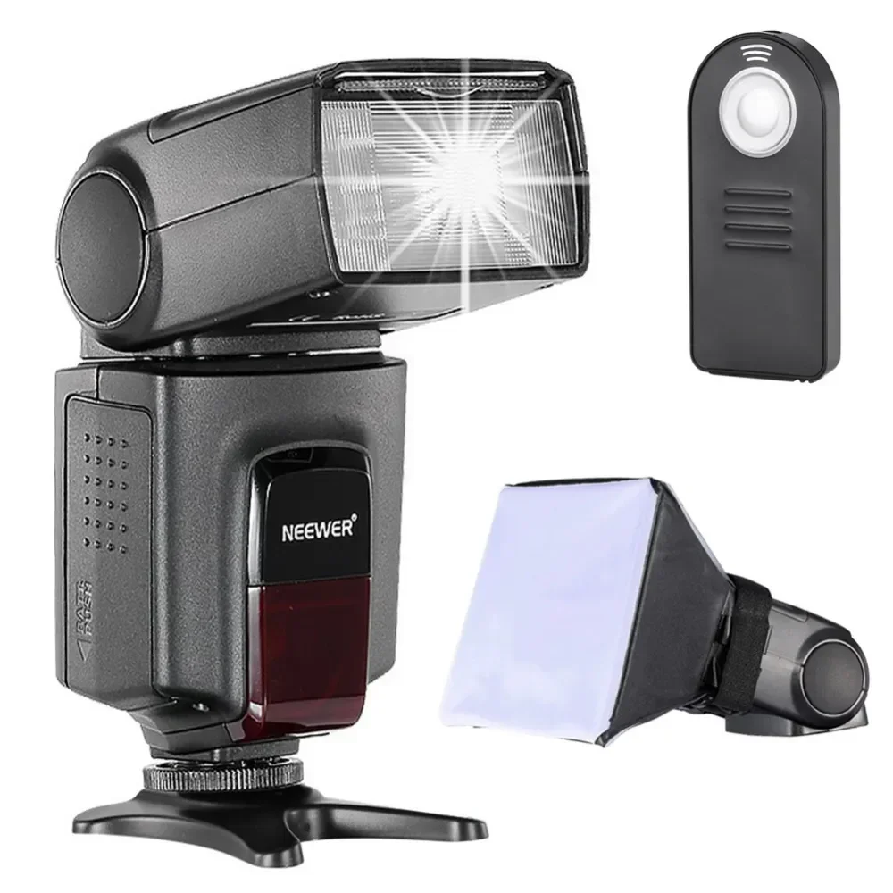 

Neewer TT560 Speedlite Flash Kit Compatible With Canon Nikon Sony Pentax DSLR Camera With Standard Hot Shoe