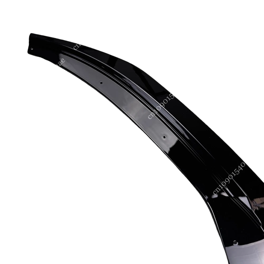 For Seat Ibiza KJ MK5 FR TSI TDI MPI TGI 2017-2024 Gloss Black Front Bumper Splitter Lip Diffuser Spoiler 3Pcs Body Kit Sport - view 4