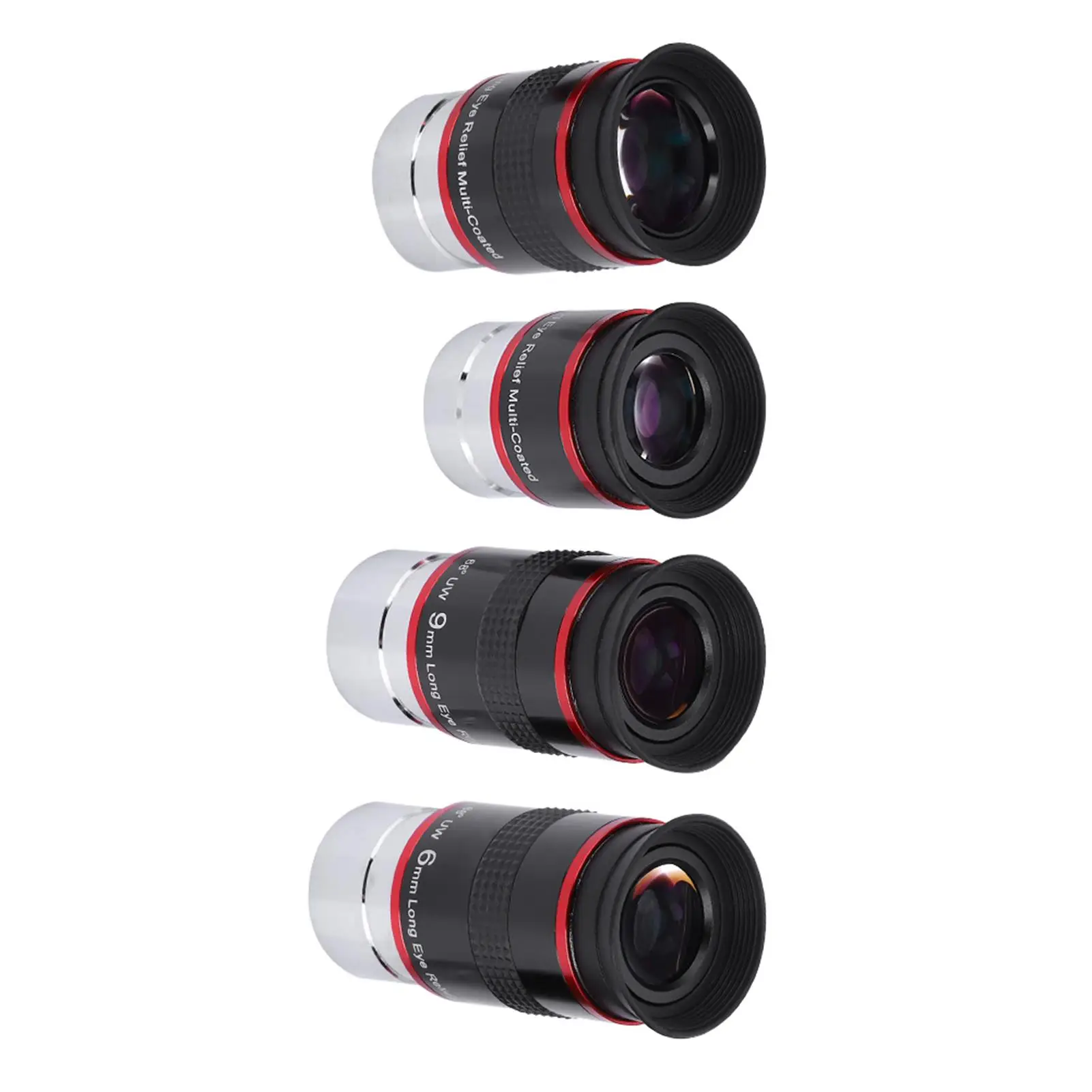 1.25'' Ultra Wide Angle 6MM for telescope Eyepiece - Multi-Coated Lens for Planetary Observation - 66-Degree View