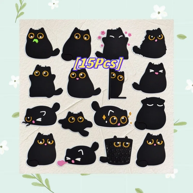 

Detachable Cat Pin Shoes Sphinx Black Cat Cute Shoes Glamour Ladies Girls Children's Sandals Accessory Buckle Decorati