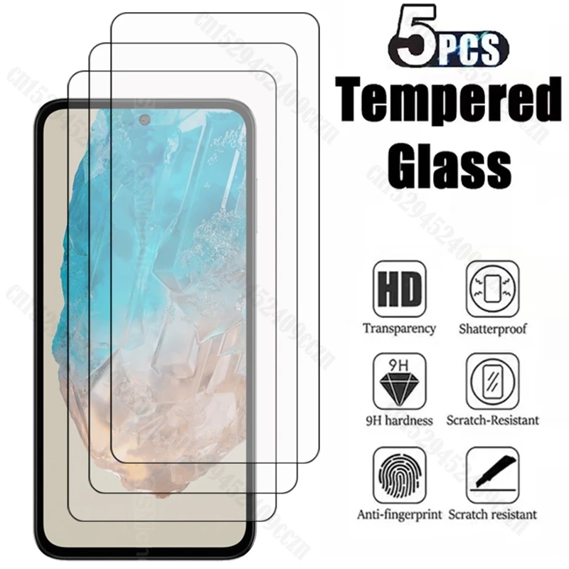 

For Samsung Galaxy M35 M55 M54 High quality Tempered Glass Protective Full Screen Protector For Samsung M53 M52 5G Glass Film