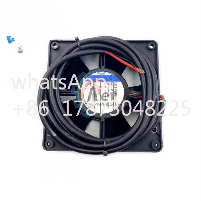 4314 HVR Square Fan 120x120x32mm DC 24V 8.2W 3-Wire Cooling Fan For KBA Offset Spare Parts