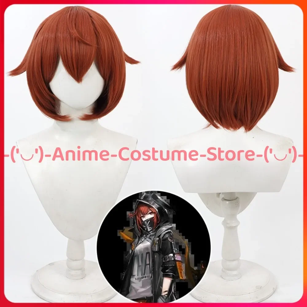 

Arknights 5 Star Operator Skullshatterer Boss Cosplay Wig Anime Game Character Halloween Carnival Party Bob Wigs Synthetic Hair