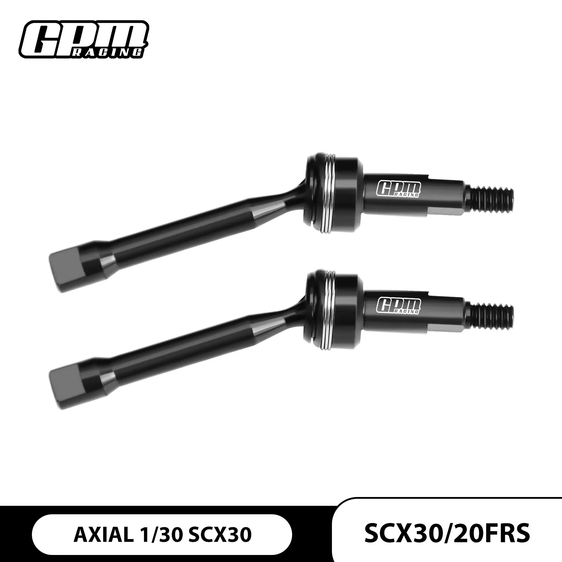 

Передний карданный вал из среднеуглеродистой стали AXIAL 1/30 для SCX30 Ford Bronco/Jeep Wrangler/Chevrolet K10