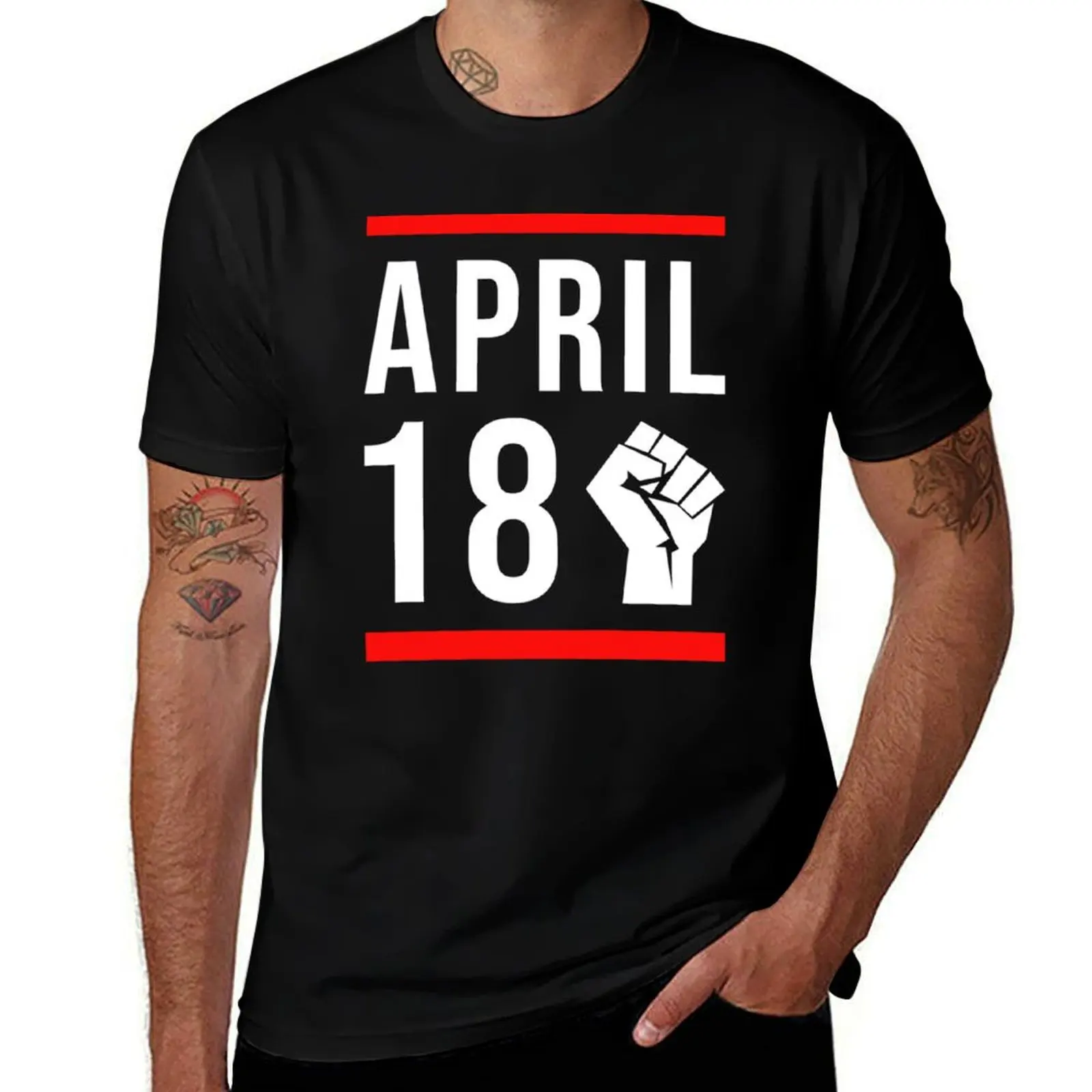 Jim Jefferies April 18th T-Shirt Anti-Wrinkle Short Sleeve T-Shirt