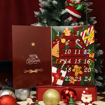 Christmas Advent Filling Box 24-Day Fillable Reusable Kids Christmas Countdown Calendar…
