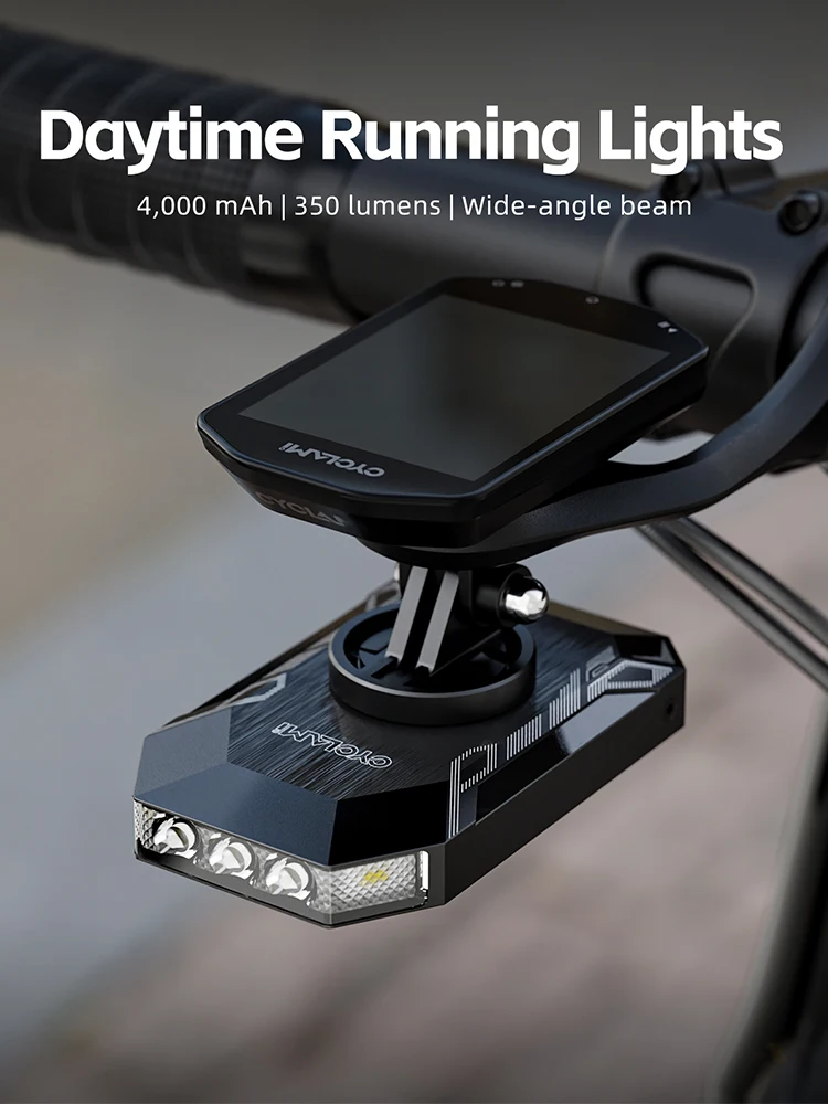 AliExpress CYCLAMI Ultralight Bike Front Lamp Hanging Version Cycling Flashlight Emergency Bicycle Headlight Daytime Light CL350