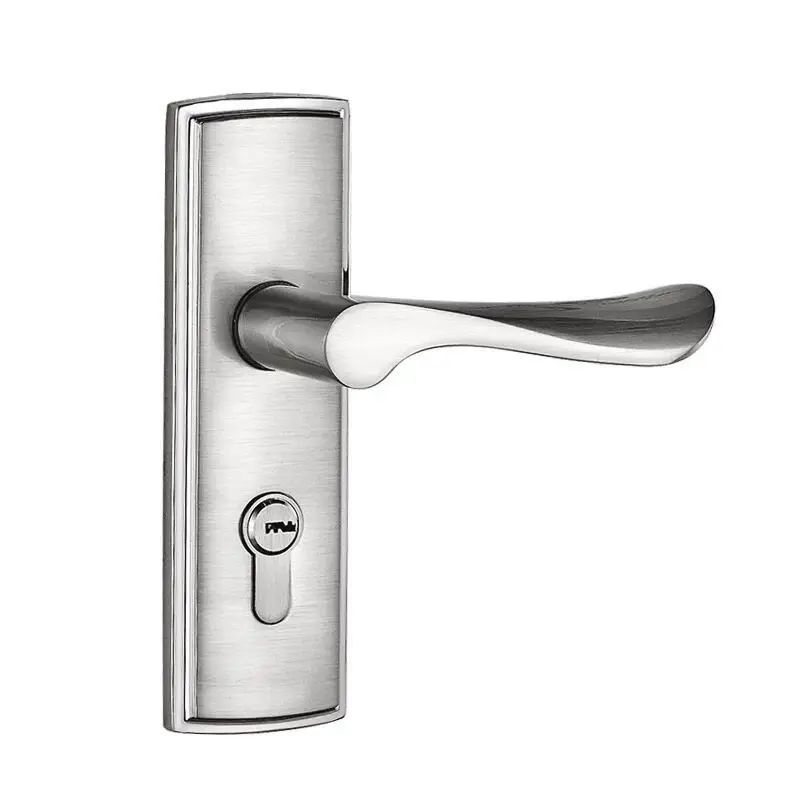 Hot Selling Modern Style Door Lock Interior Room Aluminum Handle Lock For Wooden Door