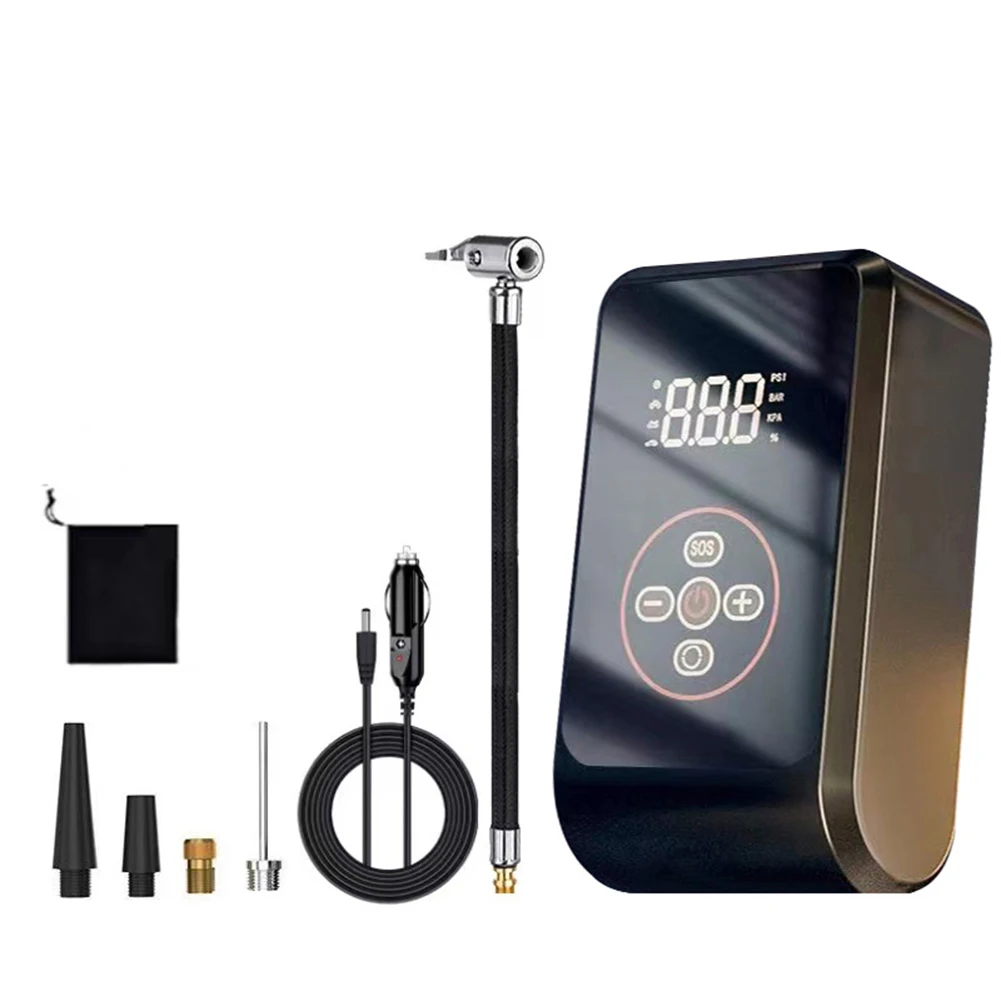 

Inflator Wireless Tire Pump Car Air Compressor 150 PSI Maximum Pressure Compact And Lightweight Low-light Conditions
