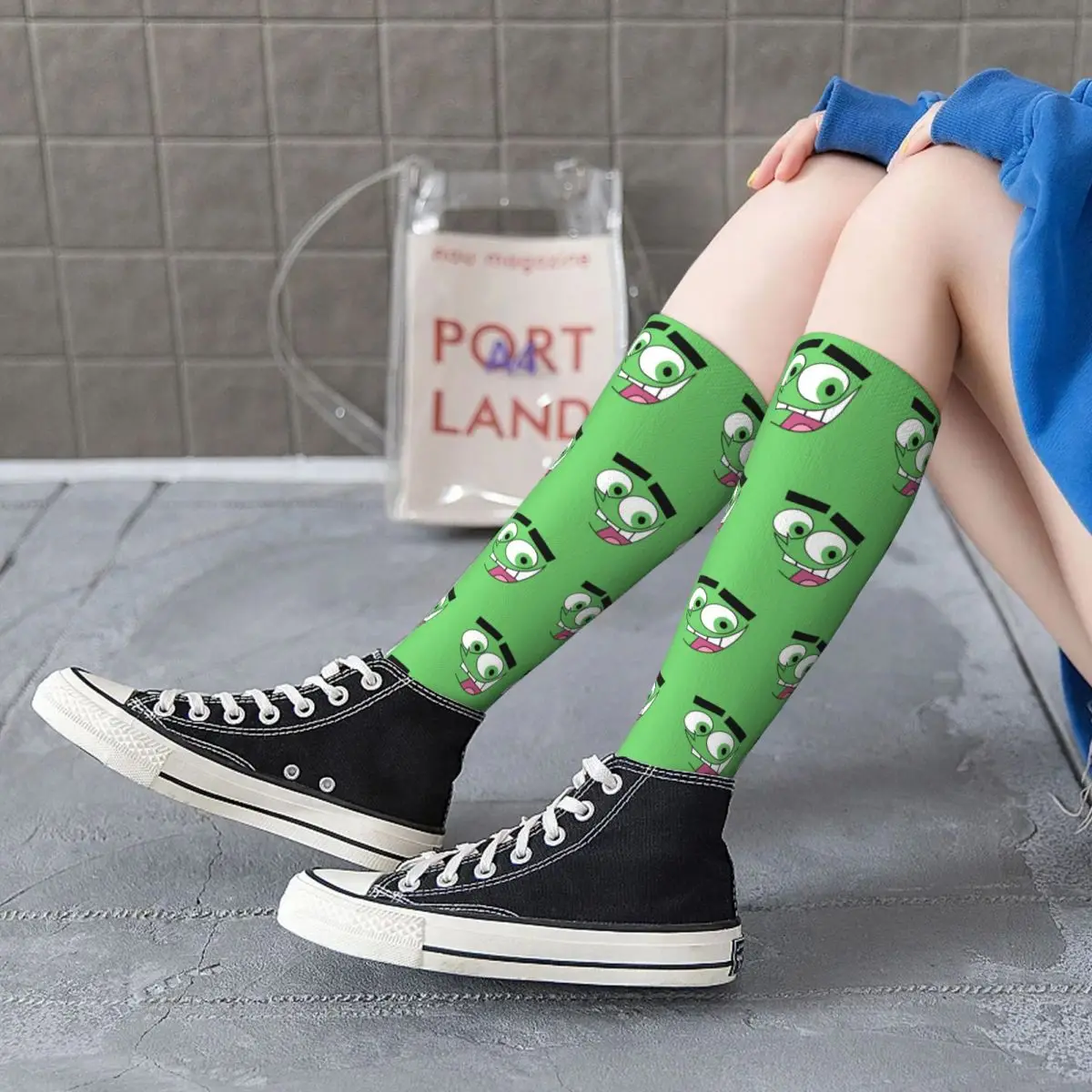 Fairly Oddparents - Cosmo Socks Harajuku Sweat Absorbing Stockings All Season Long Socks for Man\'s Woman\'s Birthday Present