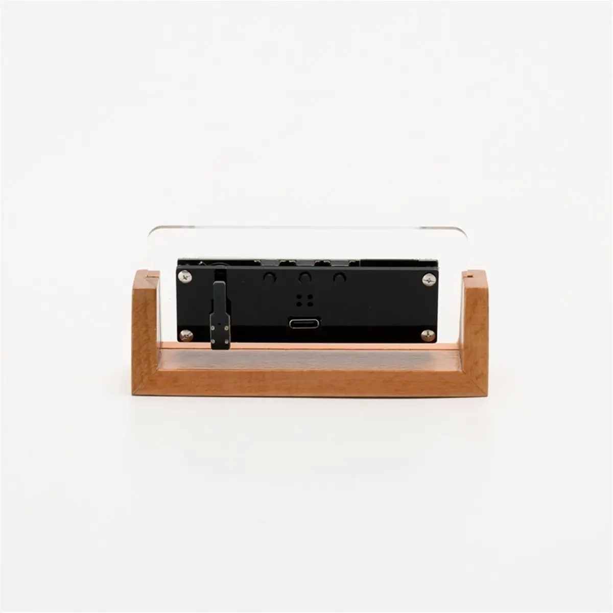 Music Themed Page-Turning Clock with Temperature and Humidity Detection WIFI Smart Desktop Ornament