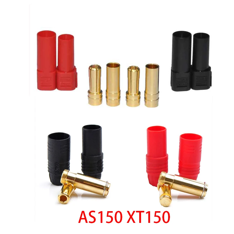 AMASS 10pcs XT60 XT-60 XT90 XT60H XT60L XT60U XT60PW XT30 U XT90S T DEAN EC3 EC5 AS150 XT150 XT30PW XT90PW For Lipo Battery