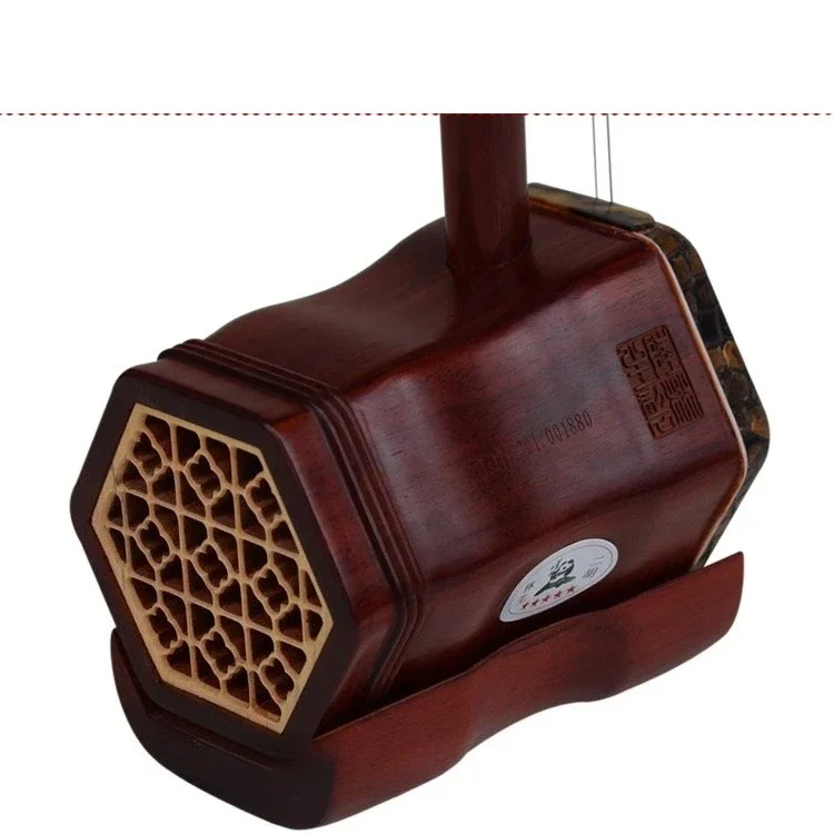 

Erhu Performers Master Aged Rosewood Erhu 2 String Chinese Fiddle Handmade Chinese National Musical Instruments