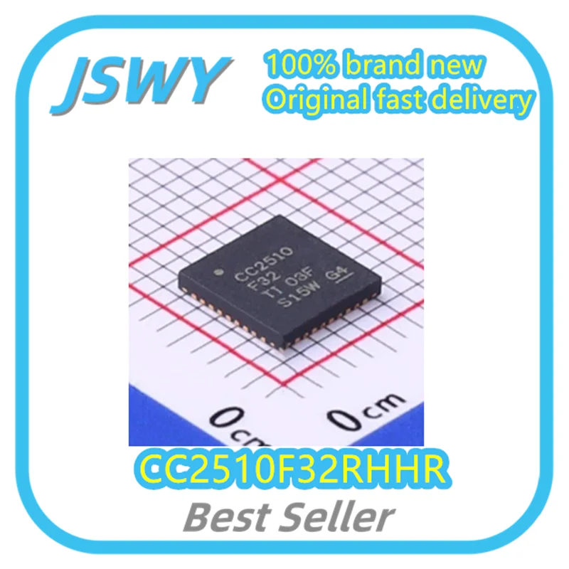 

(10/50pcs) CC2510F32RHHR CC2510F32 QFN-36 Wireless RF Transceiver Chip Original Electronics In Stock