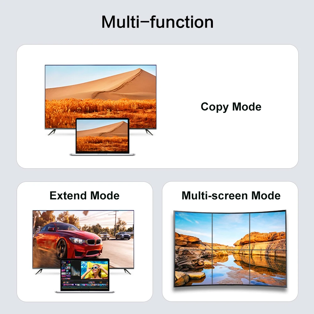 MOSHOU Displayport 2.0 Mini DP zu DP Adapter Display Port zu Display Port Stecker auf Buchse Extender 8K@60Hz 4K@144Hz Konventor