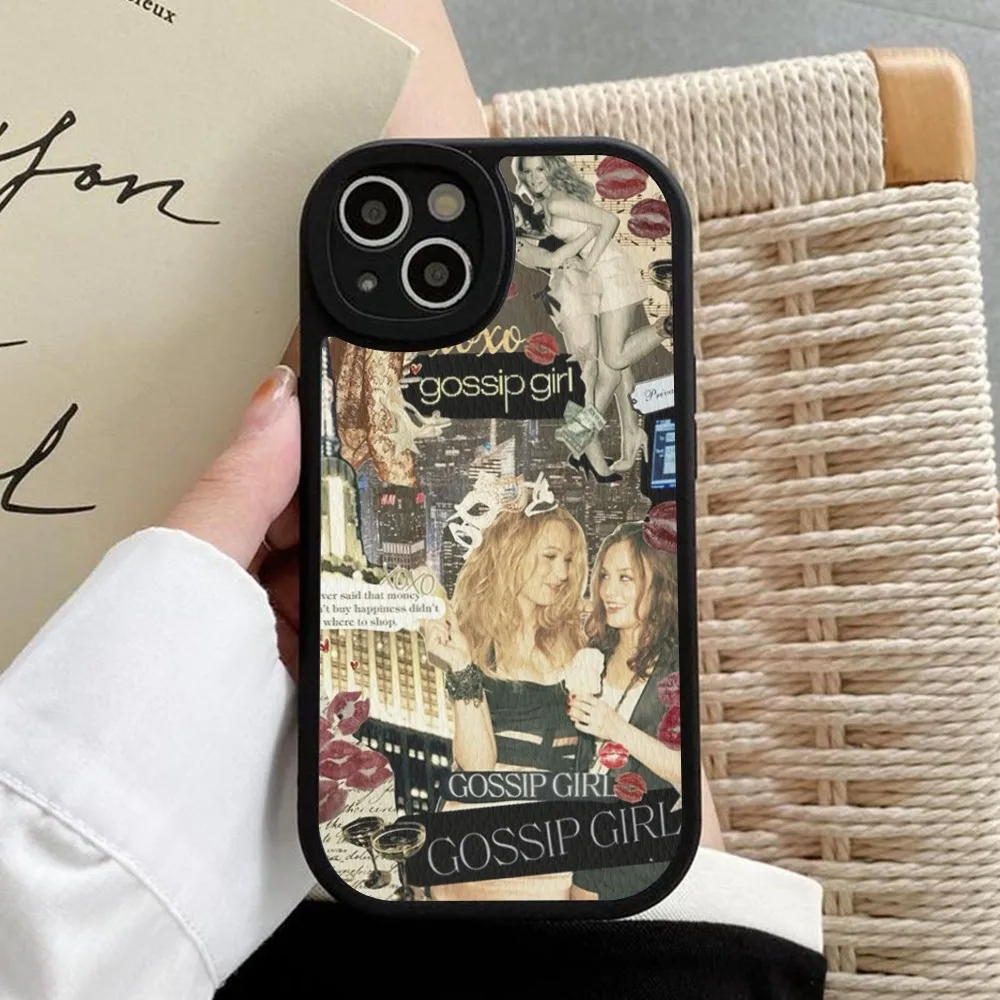 G-Gossips Girl Phone Case Hard Leather For iPhone 14 13 12 Mini 11 14 Pro Max Xs X Xr 7 8 Plus Fundas