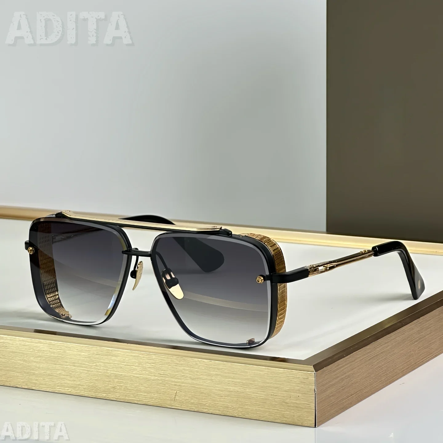 DT MACH SIX LIMITED EDITION Top Quality Sunglasses for Men Classic Women Luxury Brand Designer sunglasses UV400