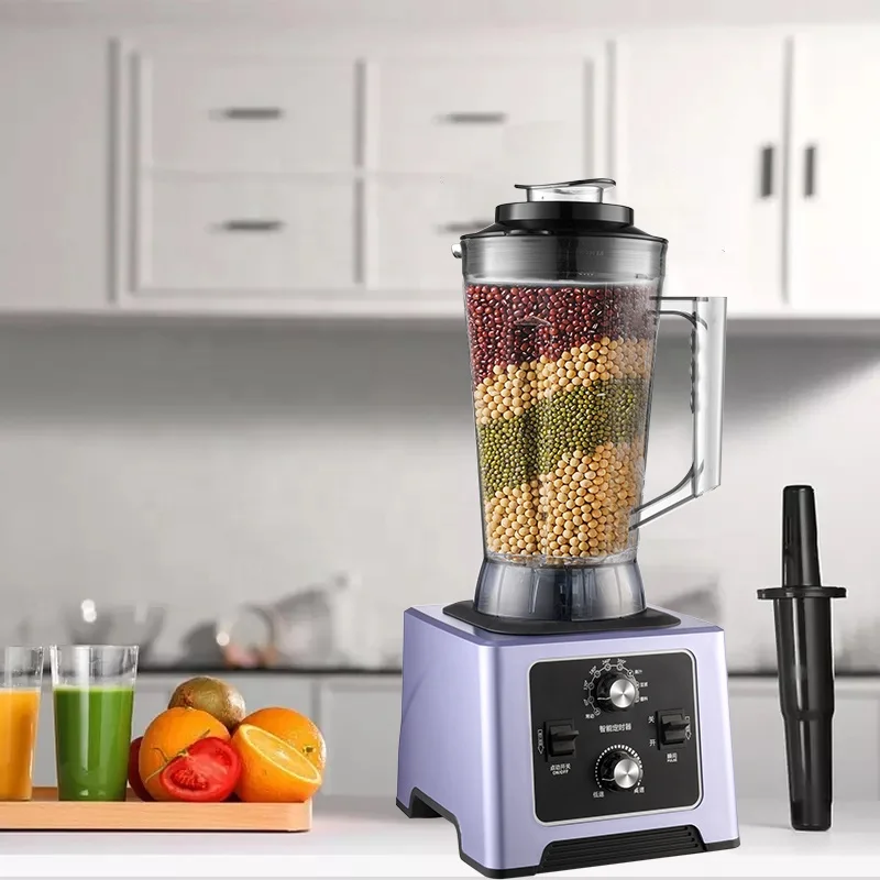 

2022 Best Digital Smoothie Commercial Heavy Duty Blender Electric Mixer Grinder Fresh Juicer Blender