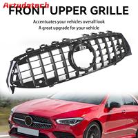 Artudatech Black Front Bumper Grille Grill Fit Mercedes CLA Class W118 C118 2020-2024 GTR