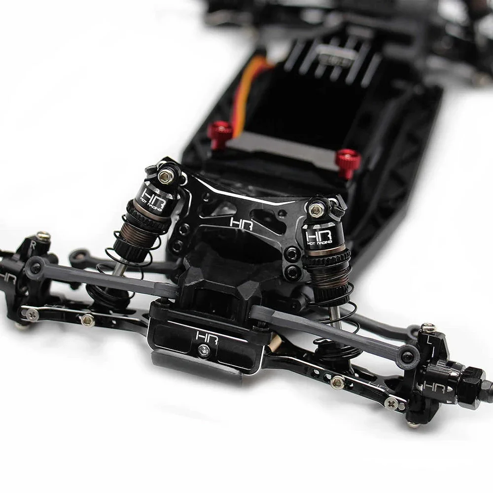 Piezas HR de aleación de aluminio, brazos inferiores delanteros y traseros para LOSI 1/24 Micro-B LOS00007 2WD RC, modelo de coche, accesorios para Buggy