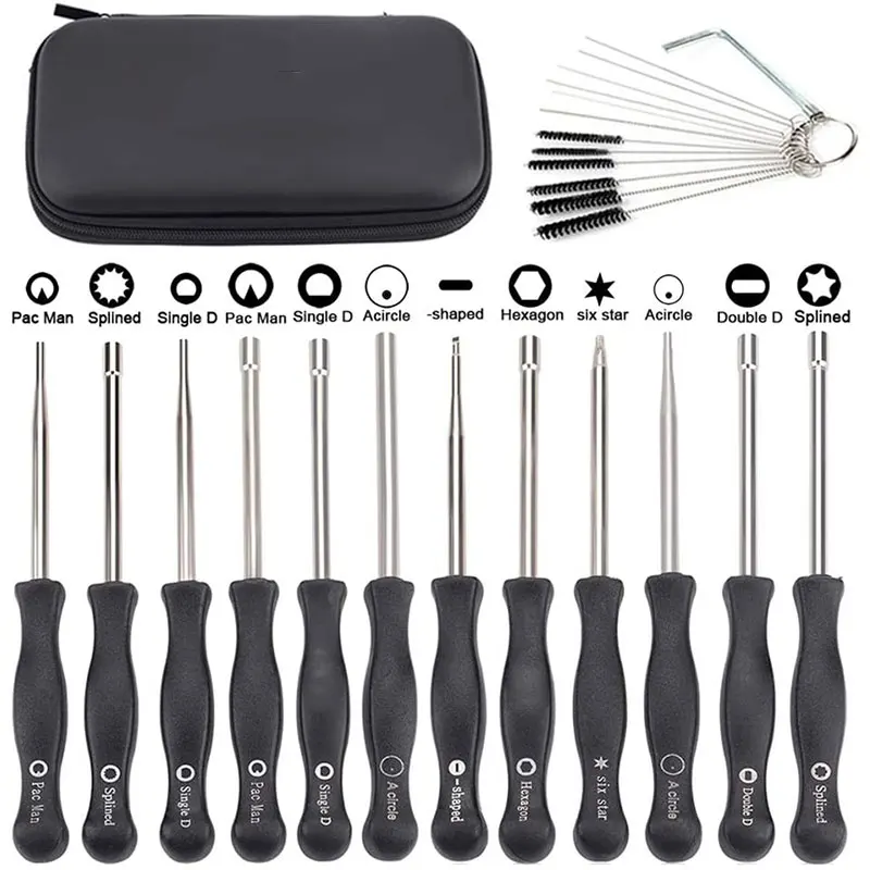 BHBL Pack-Of-12 Carburetor Adjustment Tool Carburator Adjusting Kit for 2-Cycle Small Trimmer Weedeater Chainsaw
