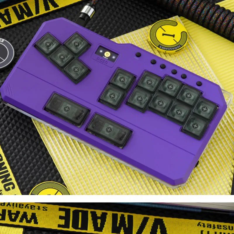 

DOIO KBHX-01HE PRO MIXBOX Magnetic Shaft Gaming Keyboard 0.05 Trigger Adjustable Trigger Aluminum Alloy Supports PS5 Switch PC