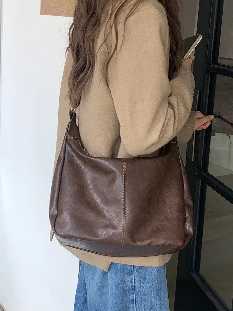 CGCBAG Casual Grote Capaciteit Messenger Bag Vrouwen 2023 Fashion Designer Luxe Vrouwelijke Draagtas Hoge Kwaliteit PU Lederen Handtassen