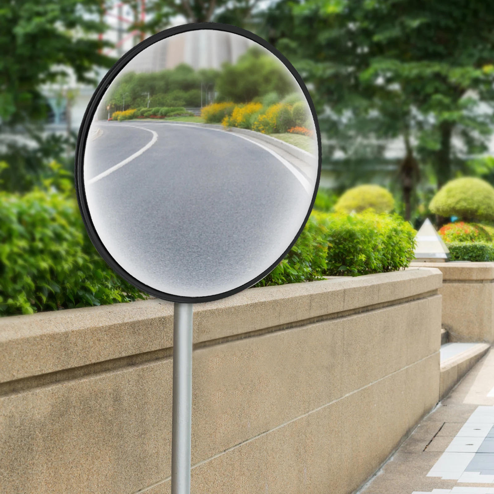 Convex Mirror - 18" Security Mirror for Business Garage Warehouse Office 18Inch Safety Backup Mirror Indoor with Clear View