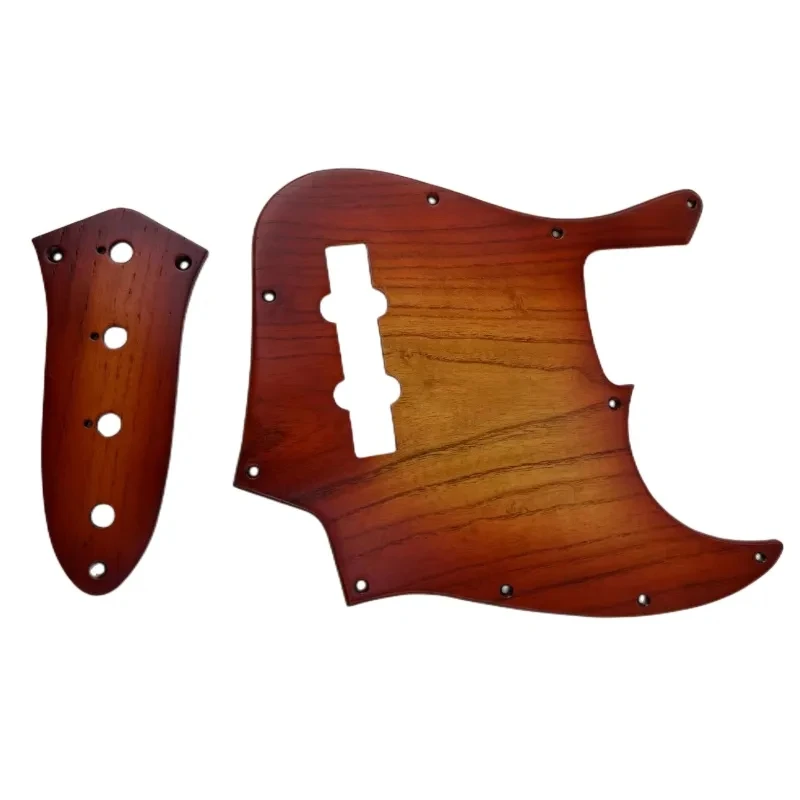 10 Holes 5 String JB Jazz Bass Ailanthus wood Guitar Pickguard Pick Guard & control plates Scratch Plate Accessories